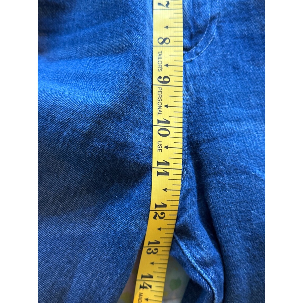 Le Jean | Column Jean Wide Leg Dark Wash Size 28/6 Classic Denim Indigo - Picture 15 of 16